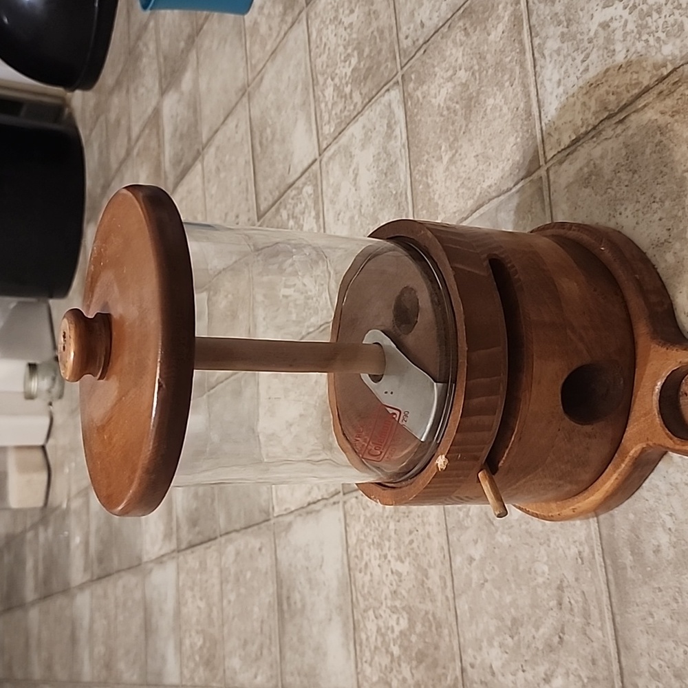 Hand designed candy dispenser